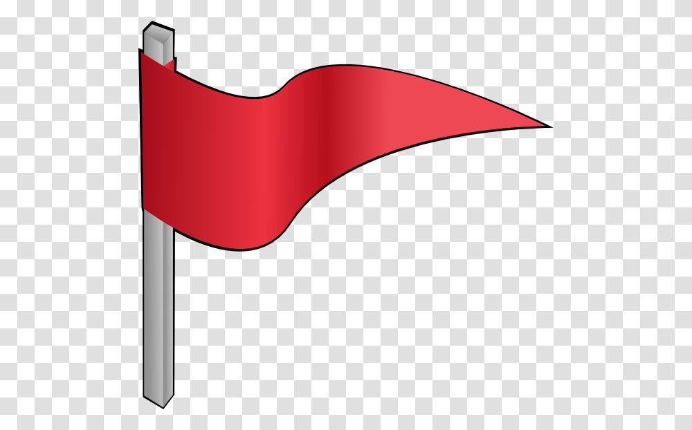 Waving Red Flag Clip Art, Label Transparent Png