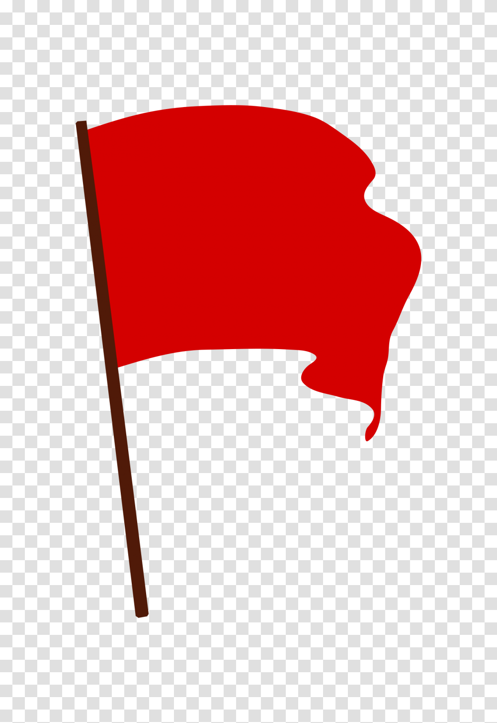 Waving Red Flag Icons, American Flag Transparent Png
