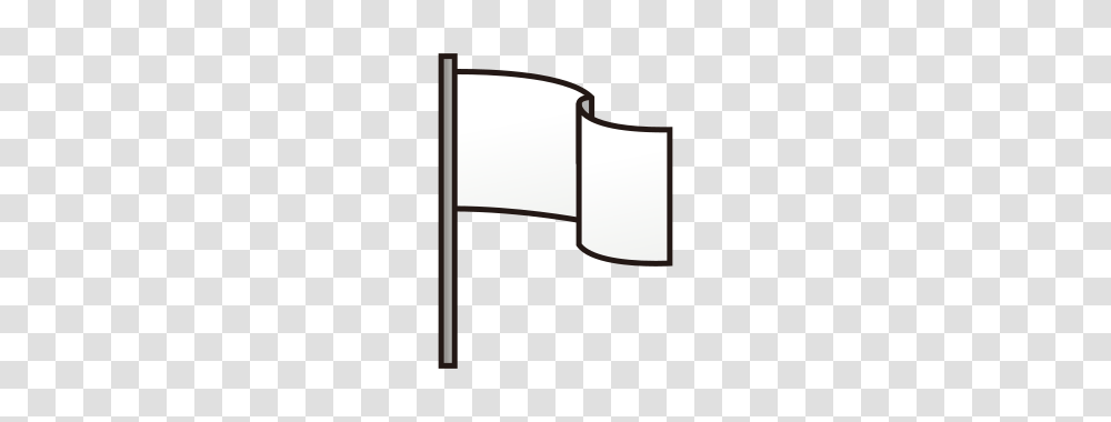 Waving White Flag Emojidex, Lamp, Furniture, Table, Tabletop Transparent Png