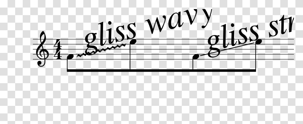 Wavy Glissando Is Not Wavy Musescore, Gray, World Of Warcraft Transparent Png