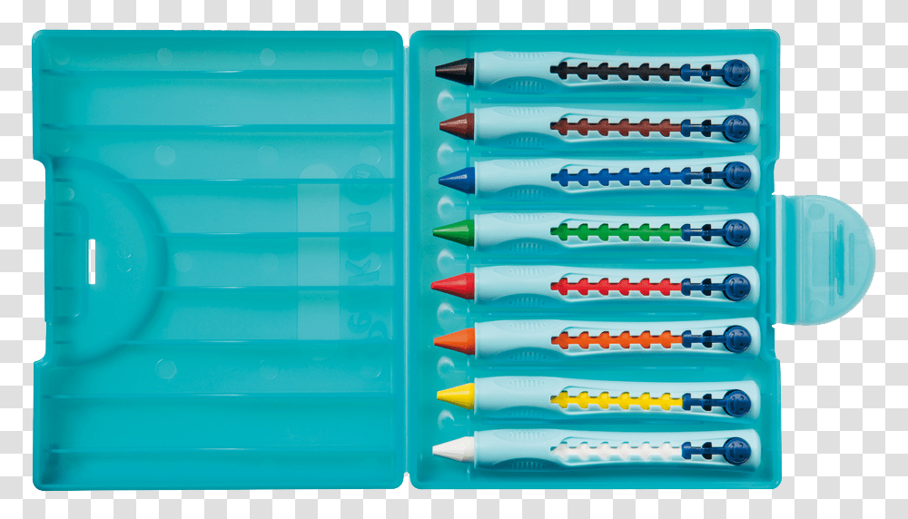 Wax Pen Griffix Crayons W2 8pcsbox Step Wax Pens Pelikan, Marker Transparent Png