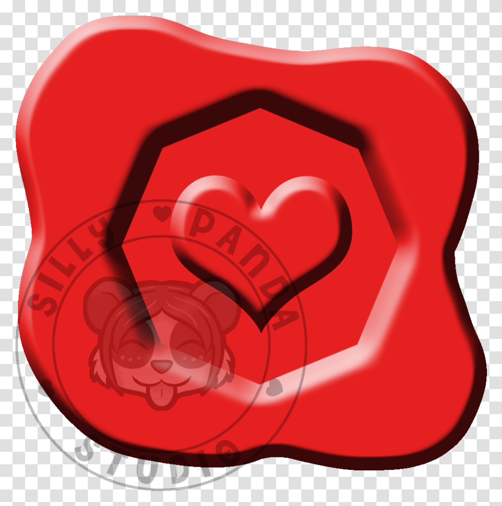 Wax Seal Commission For Mr Exilo Heart, Plant, Food, Pepper, Vegetable Transparent Png