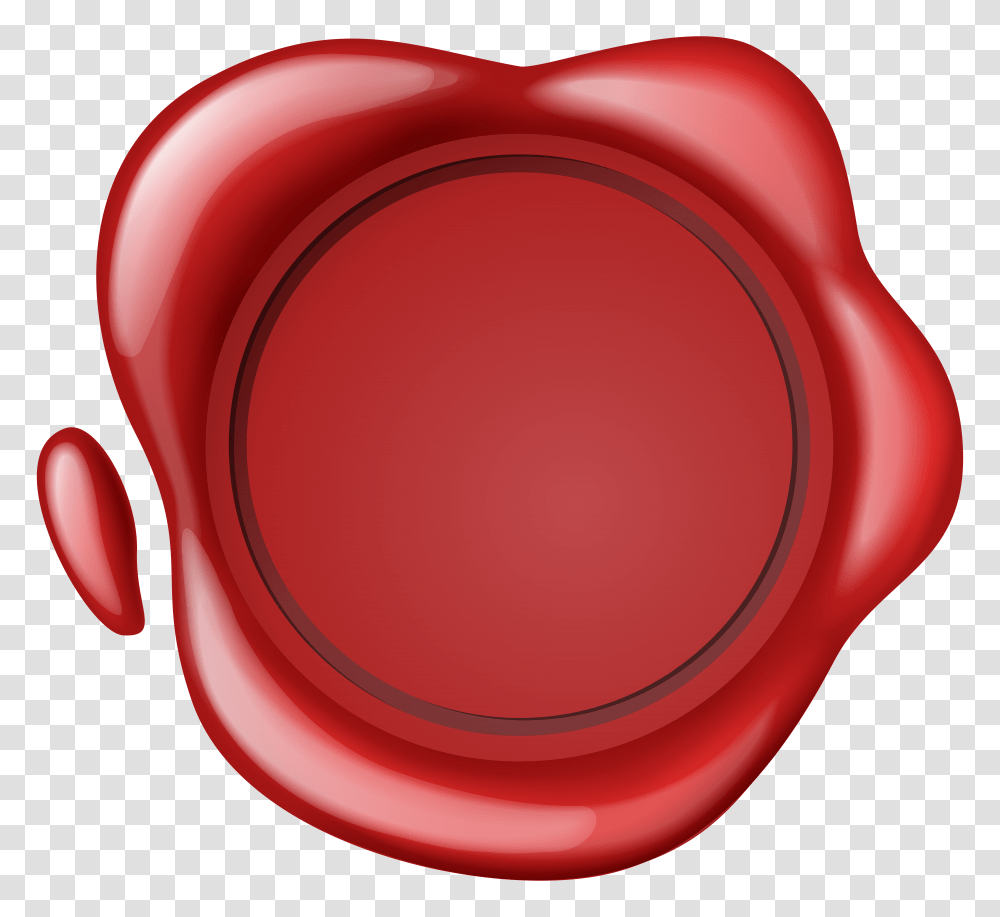 Wax Stamp Red Clip Art Transparent Png