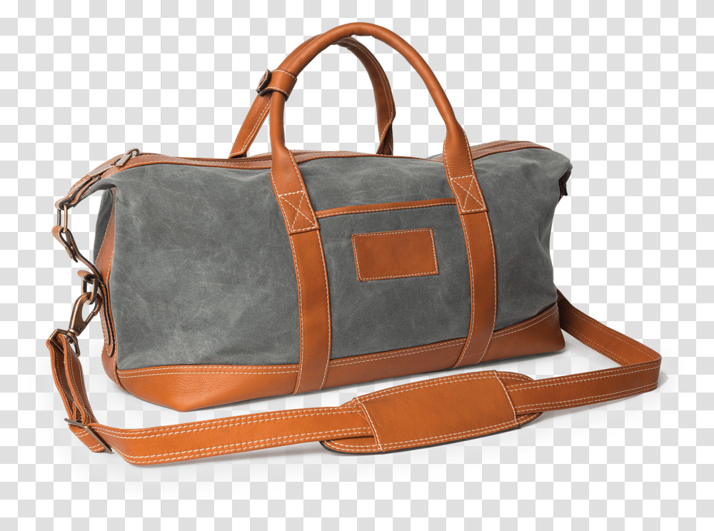 Waxed Canvas Duffel Bag Tote Bag, Handbag, Accessories, Accessory, Briefcase Transparent Png