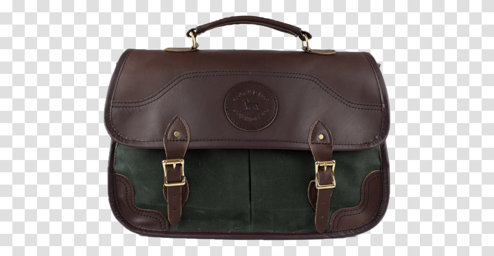 Waxed Sportsman's Portfolio Olive Handbag, Accessories, Accessory, Briefcase Transparent Png
