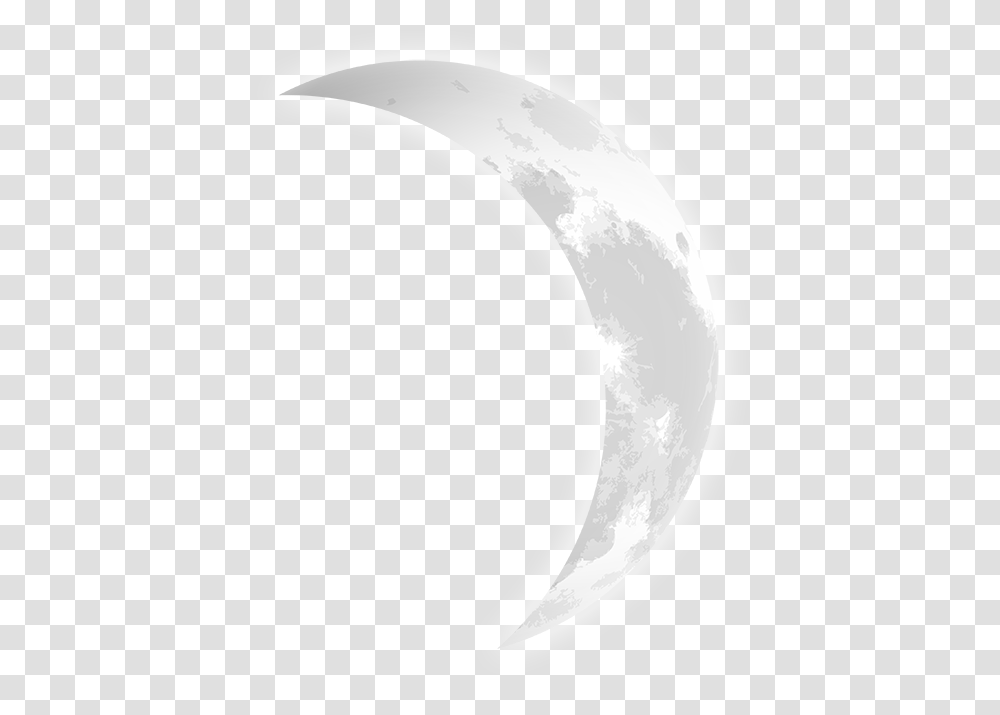 Waxing Crescent Moon, Outdoors, Astronomy, Nature, Outer Space Transparent Png