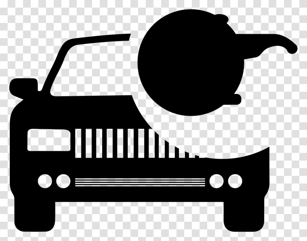 Waxing Icon Car Wax Icon, Stencil, Furniture, Weapon, Silhouette Transparent Png