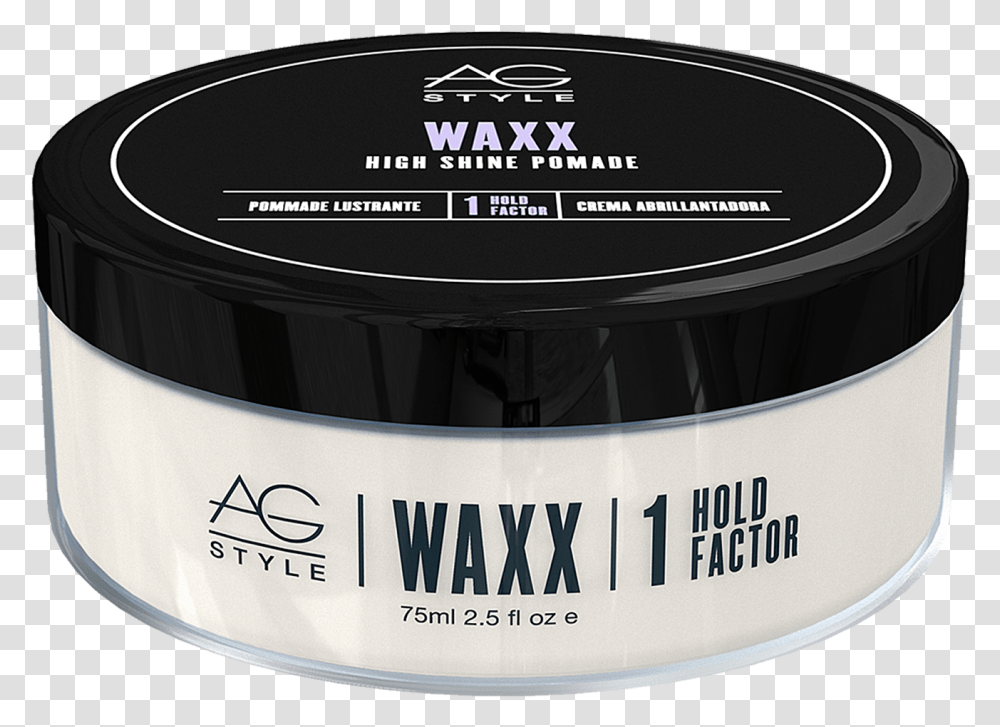 Waxx Gloss Pomade Waxx Hair, Cosmetics, Label, Bottle Transparent Png