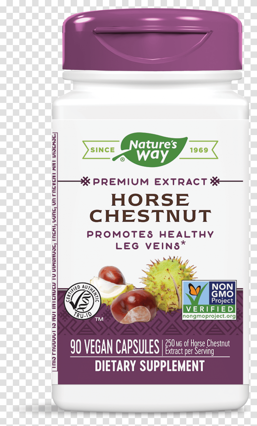 Way Horse Chestnut Standardized Extract Label, Plant, Food, Menu, Vegetable Transparent Png