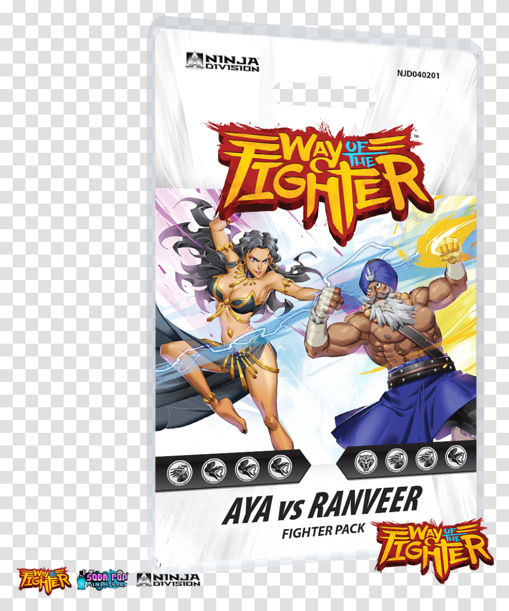 Way Of The Fighter Board Game, Poster, Advertisement, Person, Human Transparent Png