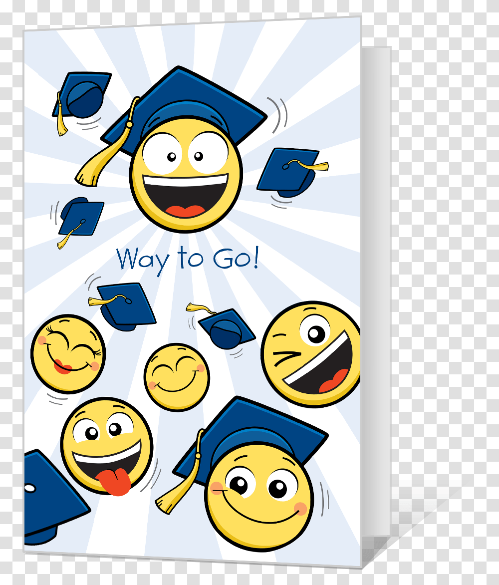 Way To Go Grad Printable Printable Graduation Cards, Label Transparent Png
