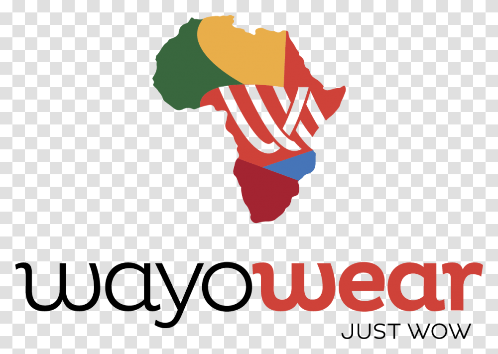 Wayowear Logo Beautiful Africa Picture Map, Cream, Dessert, Food, Icing Transparent Png