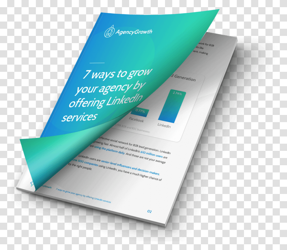 Ways To Grow Your Agency By Offering Linkedin Services Flyer, Advertisement, Poster, Paper, Brochure Transparent Png