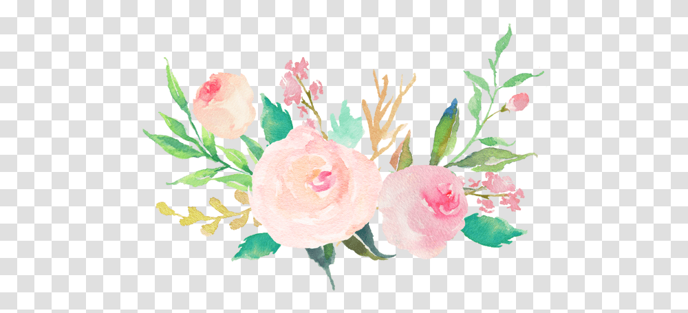 Ways To Live Watercolour Flowers, Plant, Blossom, Rose, Flower Arrangement Transparent Png