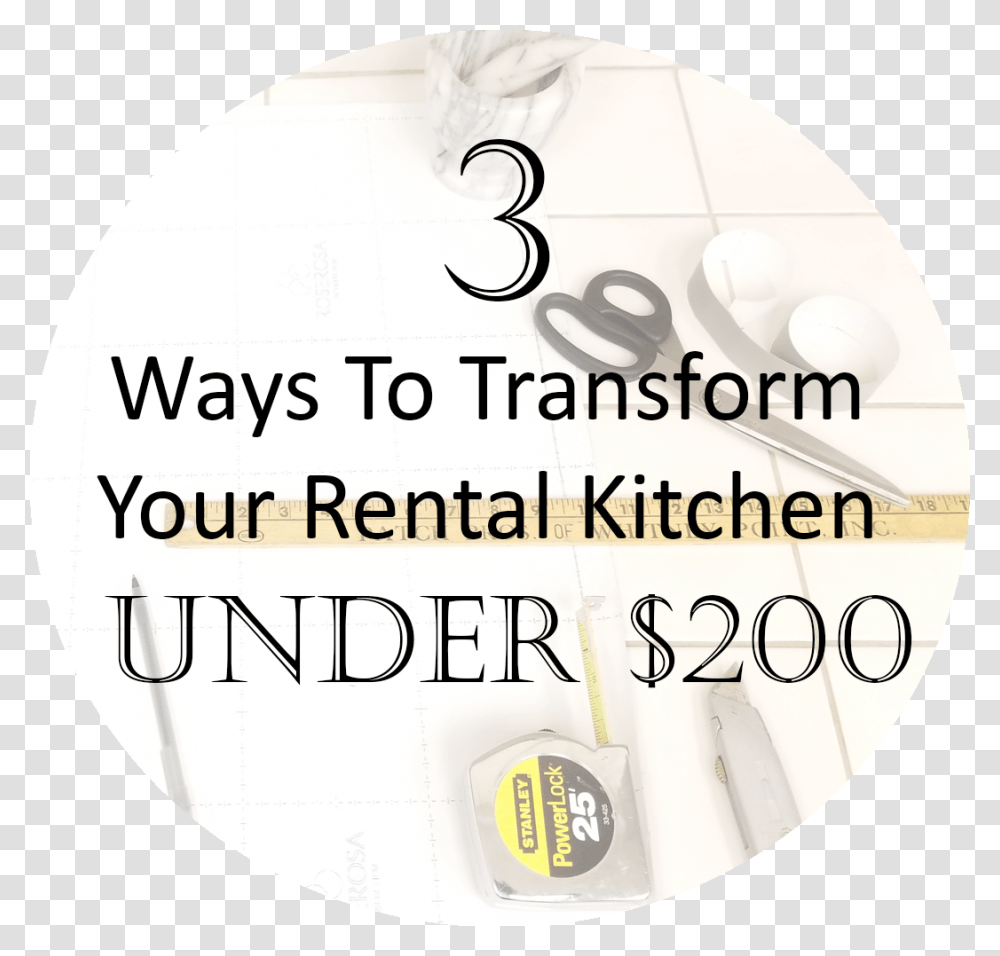 Ways To Transform Your Rental Kitchen Under, Alphabet Transparent Png