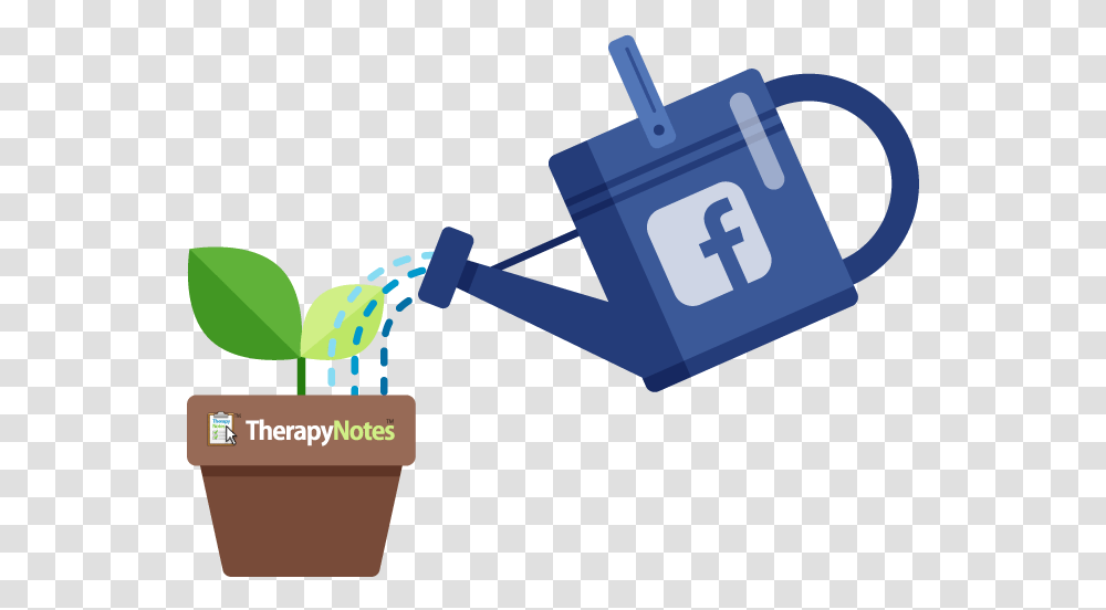 Ways To Use Facebook Grow Your Private Practice Graphic Design, Can, Tin, Watering Can Transparent Png