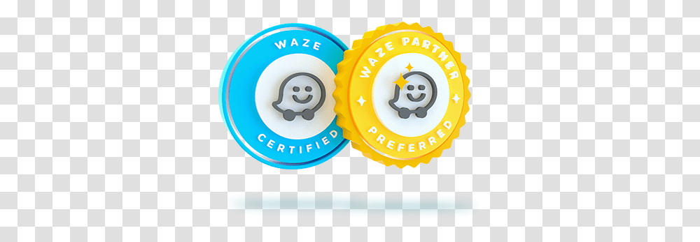 Waze Circle, Logo, Symbol, Trademark, Label Transparent Png