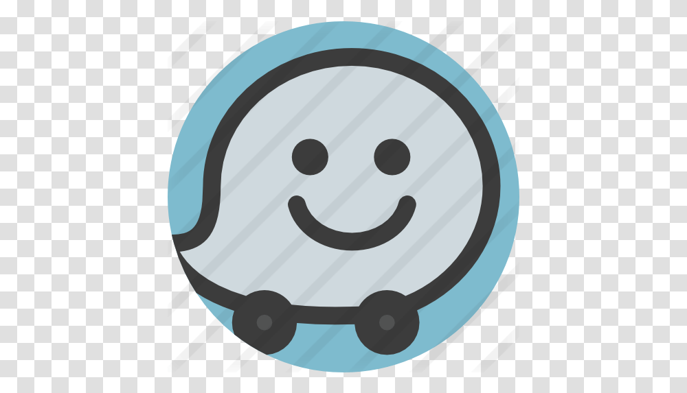 Waze Icon Waze Icon, Text, Plant, Logo, Symbol Transparent Png