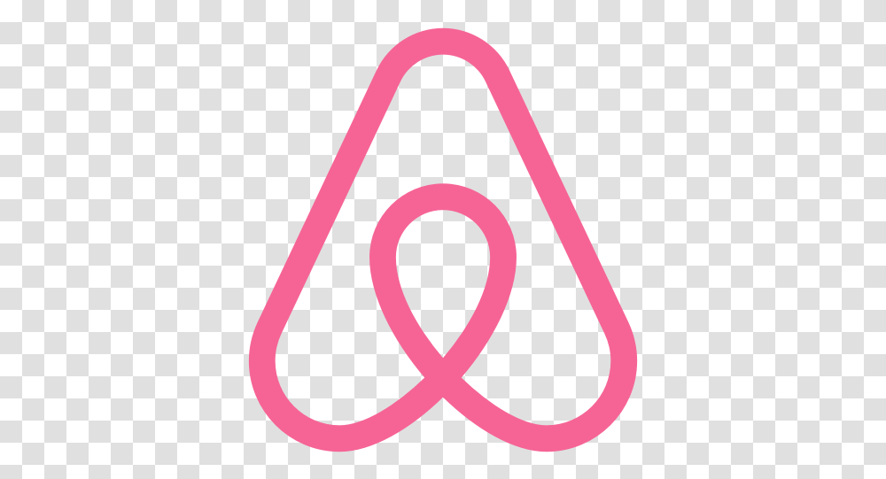 Waze Icons Airbnb Logo, Symbol, Trademark, Text, Alphabet Transparent Png