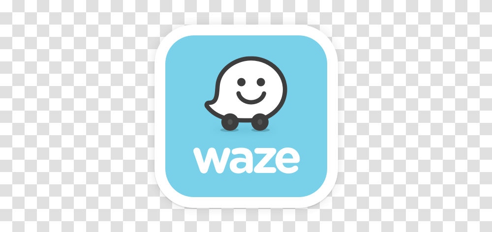 Waze Images Free Download Waze Waze Logo, Label, Text, Symbol, Giant Panda Transparent Png