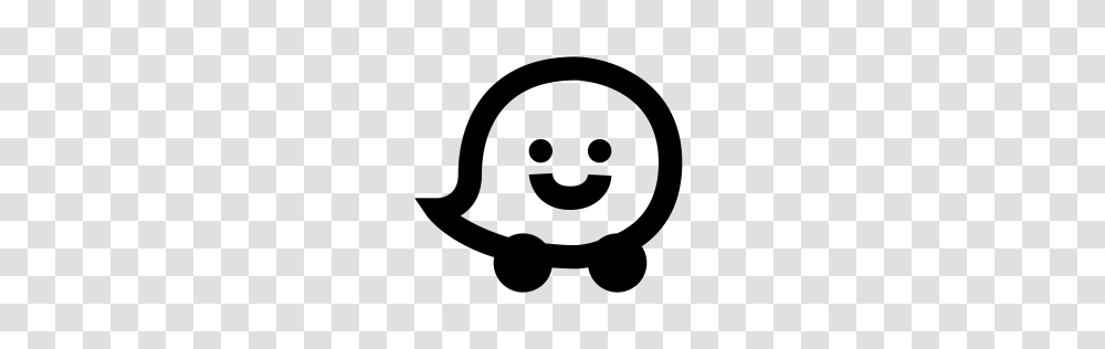 Waze, Logo, Gray, World Of Warcraft Transparent Png