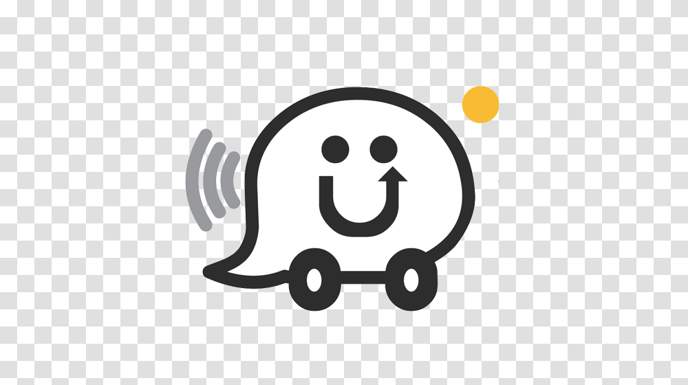 Waze, Logo, Label, Lawn Mower Transparent Png