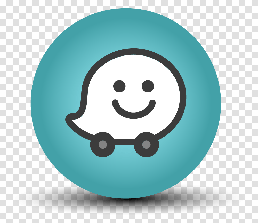 Waze Logo Logo De Waze, Symbol, Trademark, Ball, Text Transparent Png