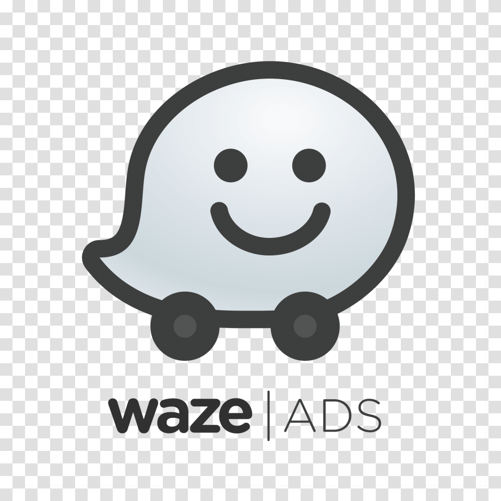 Waze, Logo, Label Transparent Png