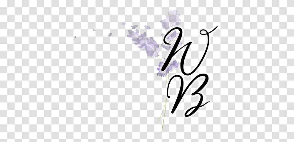 Wb Flower Calligraphy, Plant, Blossom Transparent Png