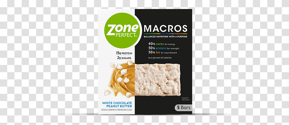 Wc Tcm1506 Zone Perfect Macros Bars, Bread, Food, Cracker, Flyer Transparent Png
