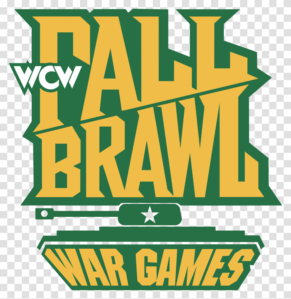 Wcw Fall Brawl Logo, Poster, Advertisement, Flyer Transparent Png