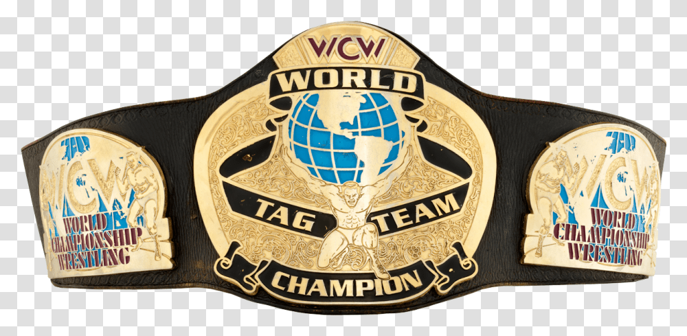 Wcw Tag Team Championship Wcw Tag Team Championship Belts, Buckle, Logo, Trademark Transparent Png