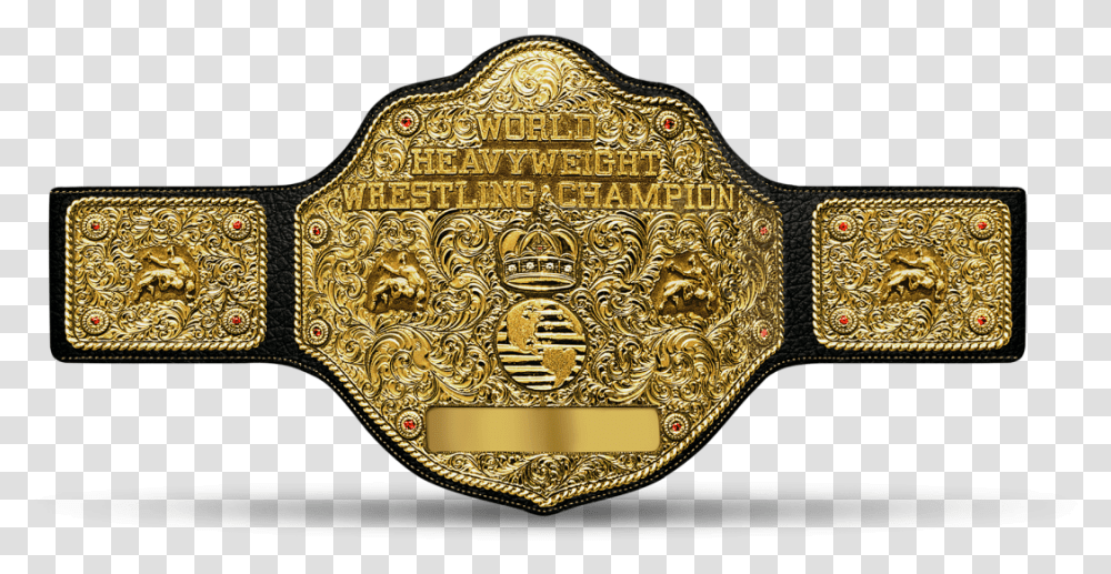 Wcw Wcw Heavyweight Wcw Heavyweight Championship Belt, Logo, Trademark, Buckle Transparent Png