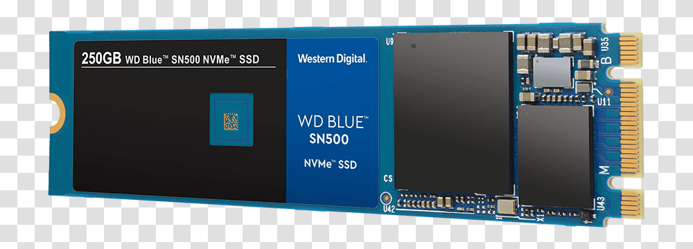 Wd Blue Sn500 Nvme Ssd 250gb Wd Sn500 Blue Ssd, Monitor, Screen, Electronics Transparent Png
