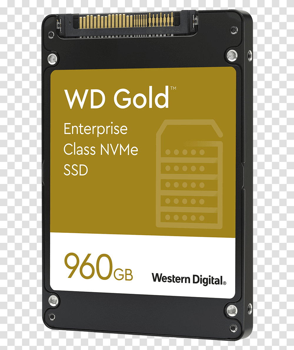 Wd Gold Nvme Ssd Western Digital, Phone, Electronics, Mobile Phone, Cell Phone Transparent Png