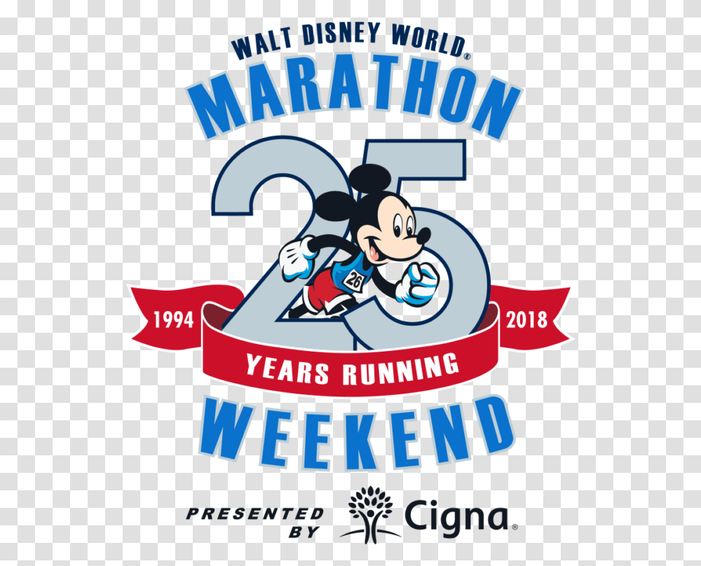 Wdw Marathon 25th Anniversary, Word, Poster Transparent Png