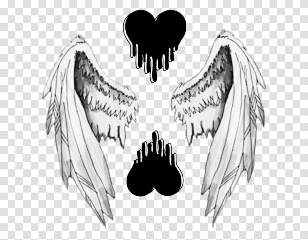 We All Have Wings To Fly Stickers For Picsart, Angel, Archangel Transparent Png