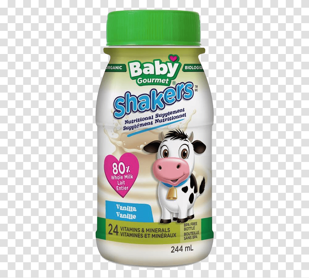 We Also Emphasized The Brand S Uniqueness Of Containing Baby Gourmet, Animal, Mammal, Cow, Cattle Transparent Png