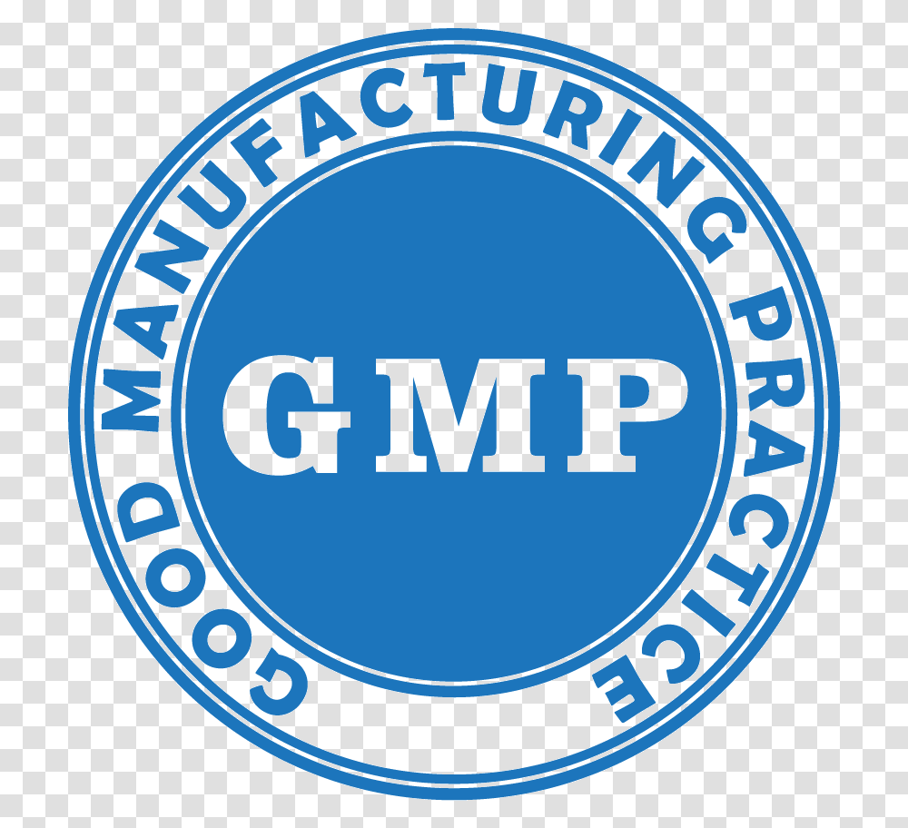 We Always Keep An Eye On Process Performance Through Gmp Good Manufacturing Practice Logo, Label, Trademark Transparent Png