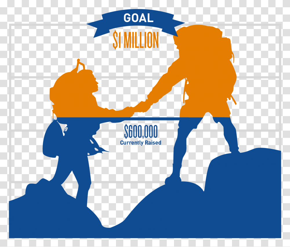 We Are On Our Way To Our Goal And Have Raised Over Mountain Hiking Vector, Poster, Silhouette, Outdoors, Plot Transparent Png