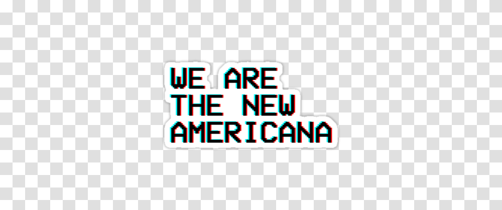 We Are The New Americana Halsey Inverted Sticker, Logo Transparent Png