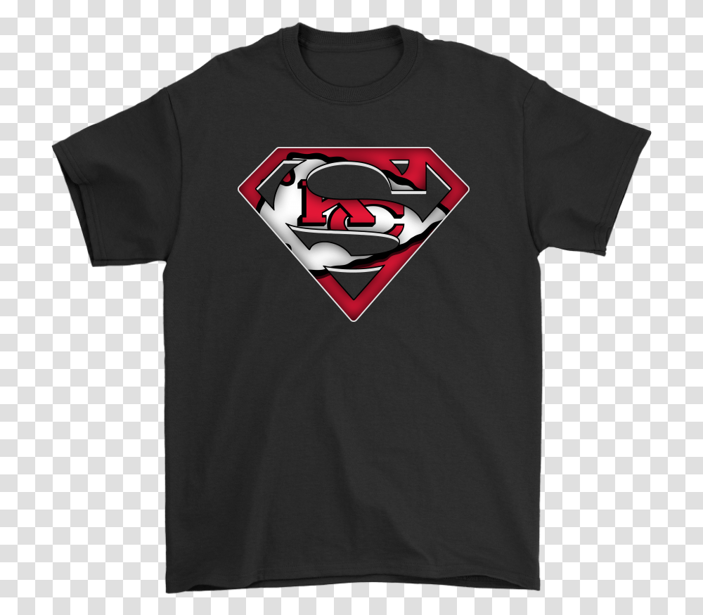 We Are Undefeatable The Kansas City Chiefs X Superman Nfl Shirts Karl Lagerfeld Chibi, Clothing, Apparel, T-Shirt Transparent Png