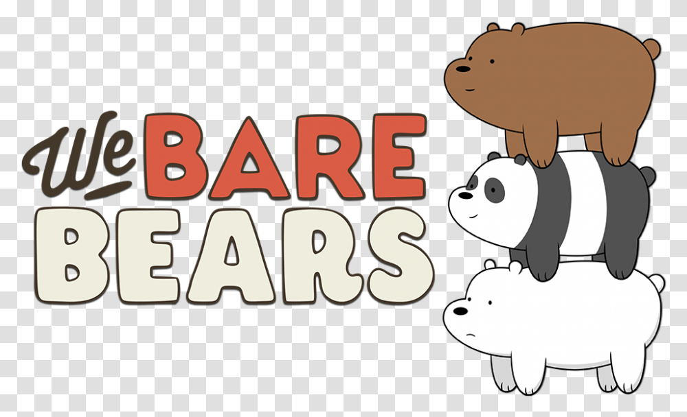 We Bare Bears We Bare Bears Logo, Alphabet, Number Transparent Png