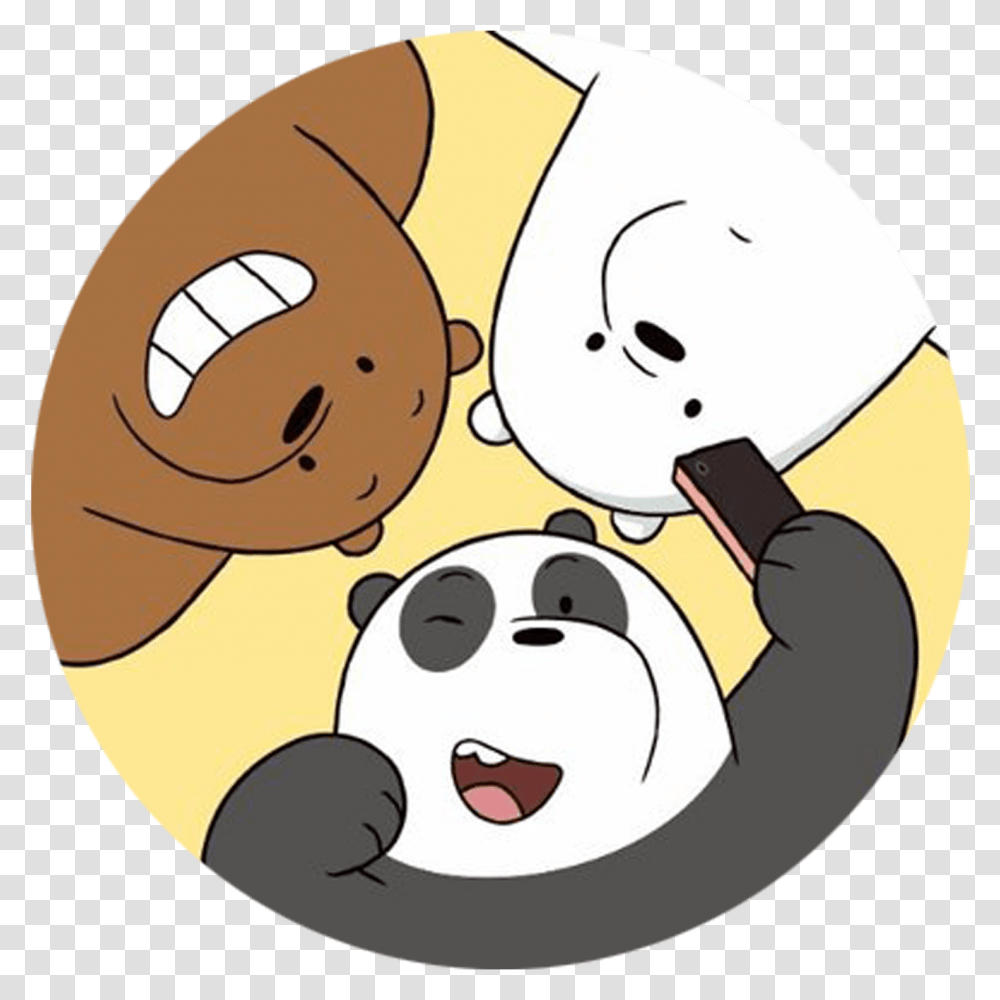 We Bare Bears Download We Bare Bears, Face, Doodle, Drawing Transparent Png