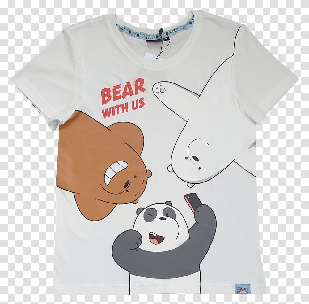 We Bare Bears Graphic T Shirt Cartoon, Apparel, Sleeve, T-Shirt Transparent Png