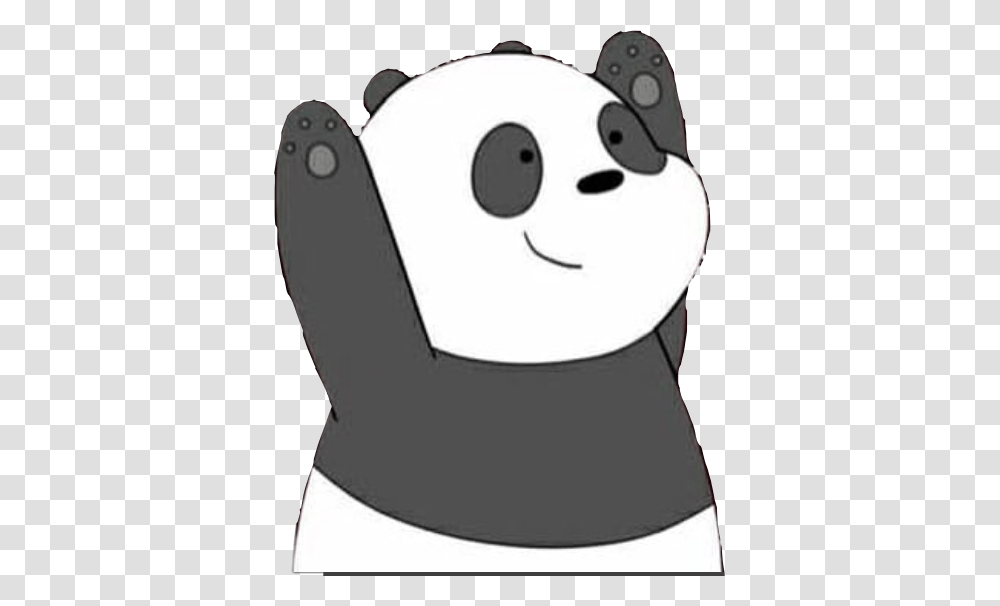 We Bare Bears Panda Baby, Label, Apparel Transparent Png