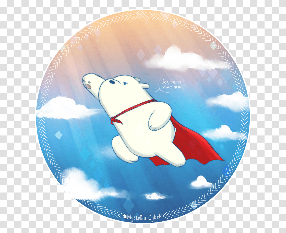 We Bare Bears Super Ice Bear Cartoon Ice Bear We Bare Bears, Nature, Outdoors, Sphere, Disk Transparent Png
