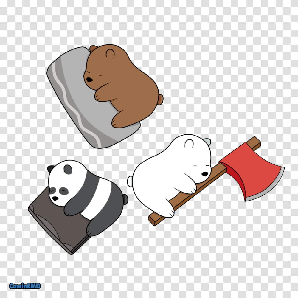 We Bare Bears Wallpapers, Tool, Axe Transparent Png