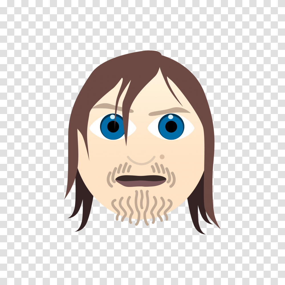 We Built The Walking Dead Emoji You Always Wanted, Face, Head, Plant, Food Transparent Png