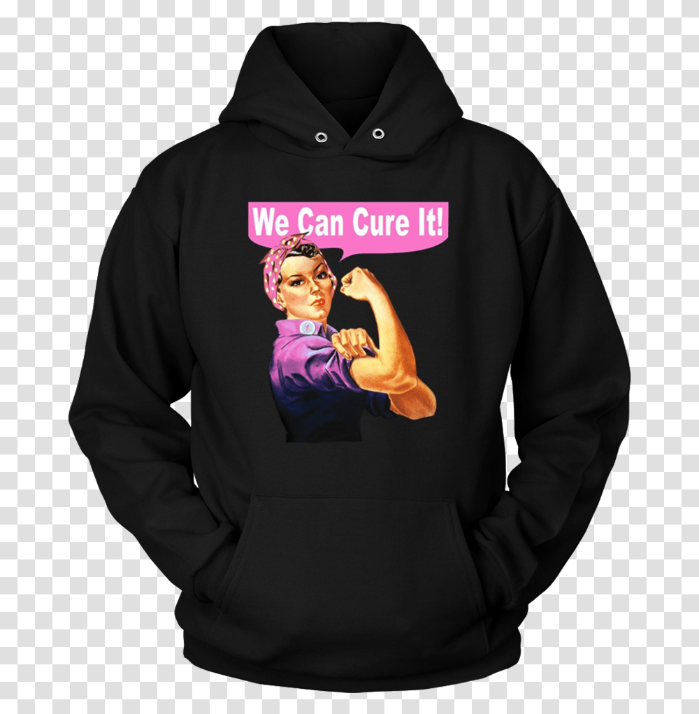 We Can Cure It Shirt Rosie The Riveter, Apparel, Sweatshirt, Sweater Transparent Png